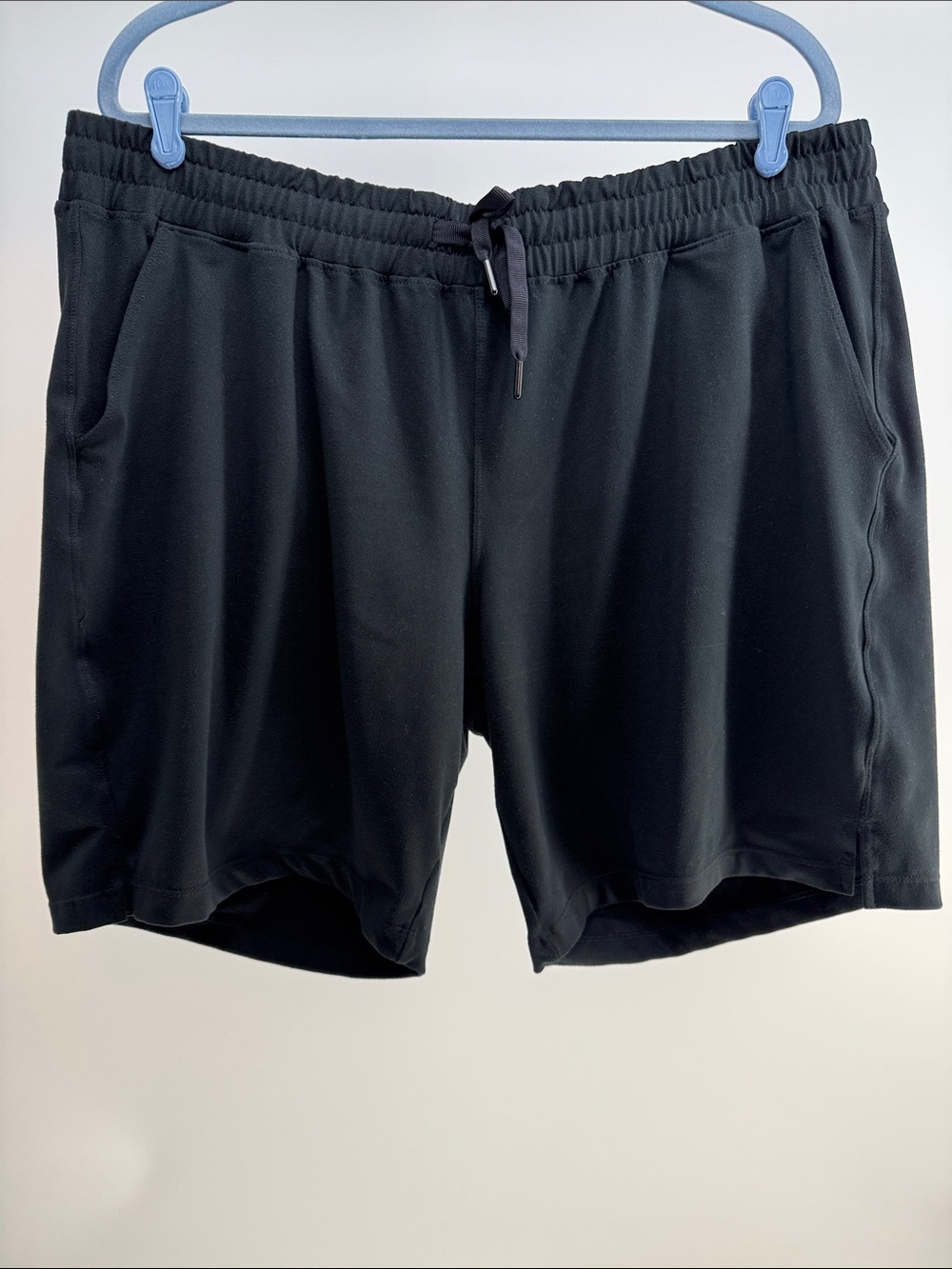 Mondetta Black Women's Athletic Bermuda Shorts with Drawstring